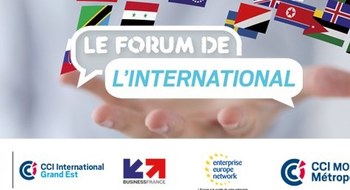 Le Forum International Grand Est à Metz Congrès Robert Schuman le 27 novembre dernier 